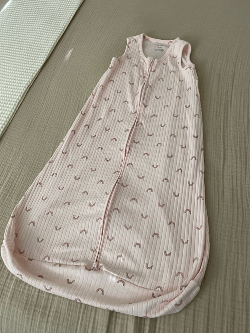 Baby Carter's 2-Way Zip Wearable Blanket Large